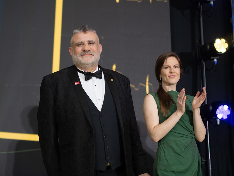 Paul Cadman Supported by Lifelong Colleagues