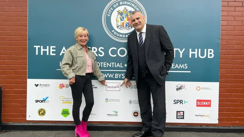 Paul Cadman at the Ackers Community Hub in Birmingham